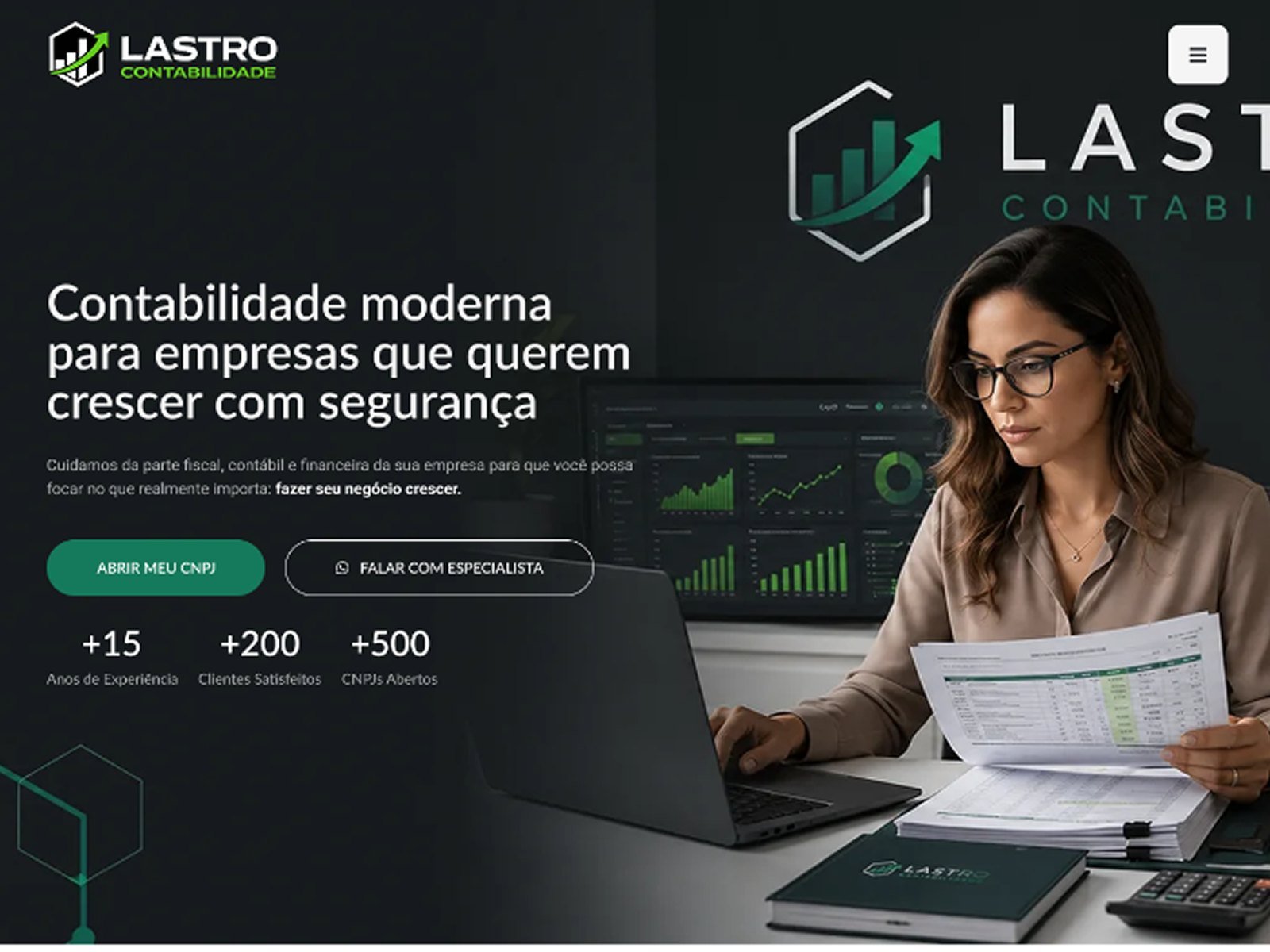 Site da Lastro Contabilidade